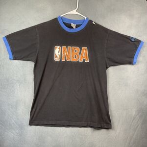 VTG NBA LEAGUE NBA ELEVATION SHOOTING WARMUP SHIRT Men’s LARGE RARE 90's Street